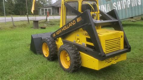 new holland skid steer 80s|new holland l555 for sale.